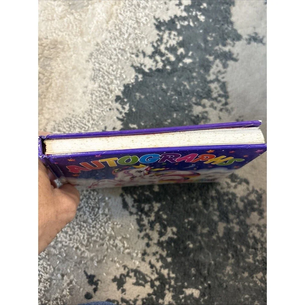 Lisa Frank Markie Autographs Book VERY RARE